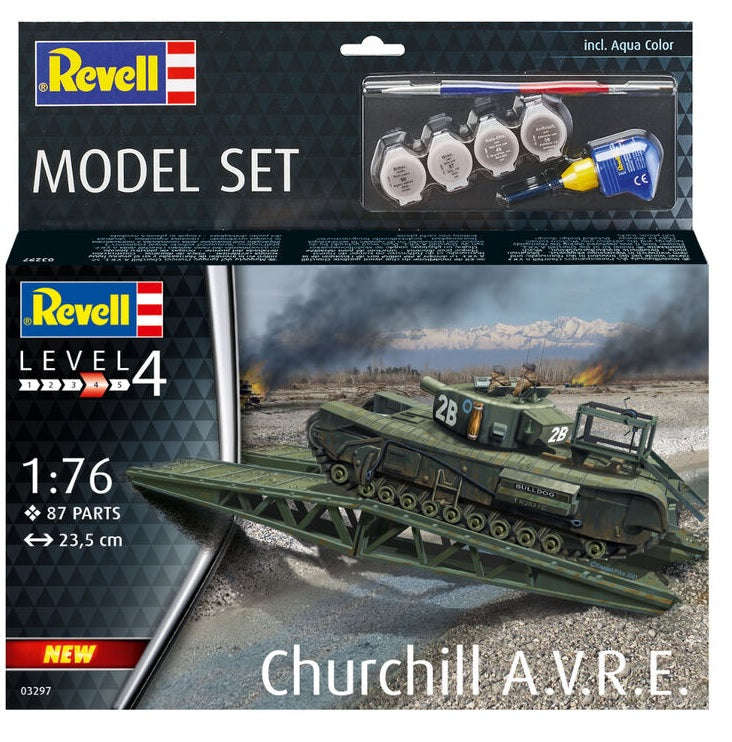 Revell Model Set Churchill A.V.R.E. 1:76 (Model Kit)