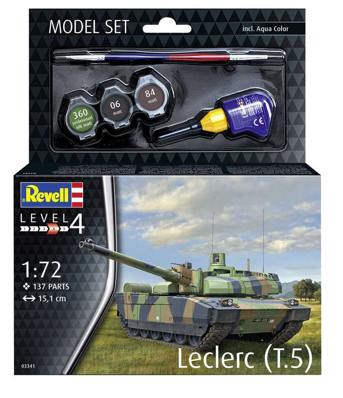 Revell Model Set Leclerc (T.5) 1:72 (Model Kit)