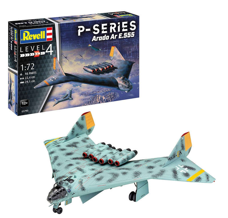 Revell Model Set Messerschmitt P.1099A P-Series 1:72 (Model Kit)