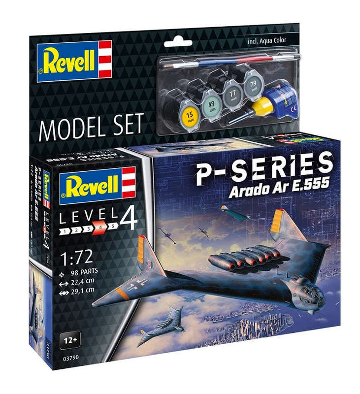 Revell Model Set Arado Ar E.555 P-Series 1:72 (Model Kit)