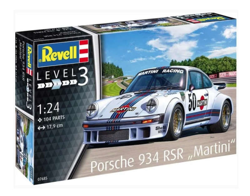 Revell Porsche 934 RSR "Martini Racing" 1:24 (Model Kit)