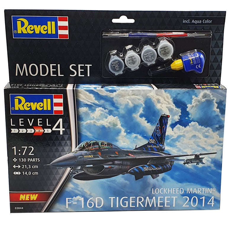 Revell Model Set Lockheed Martin F-16D Tigermeet 2014 1:72 (Model Kit)