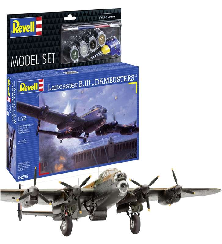 Revell Model Set Avro Lancaster B.III "Dambusters" 1:72 (Model Kit)