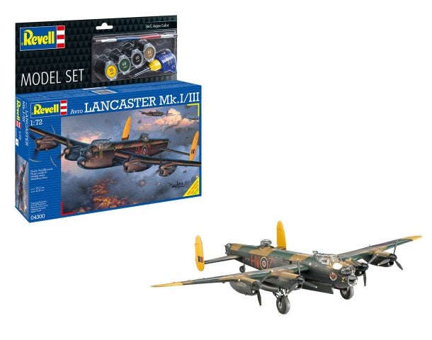 Revell Model Set Avro Lancaster Mk.I/III 1:72 (Model Kit)