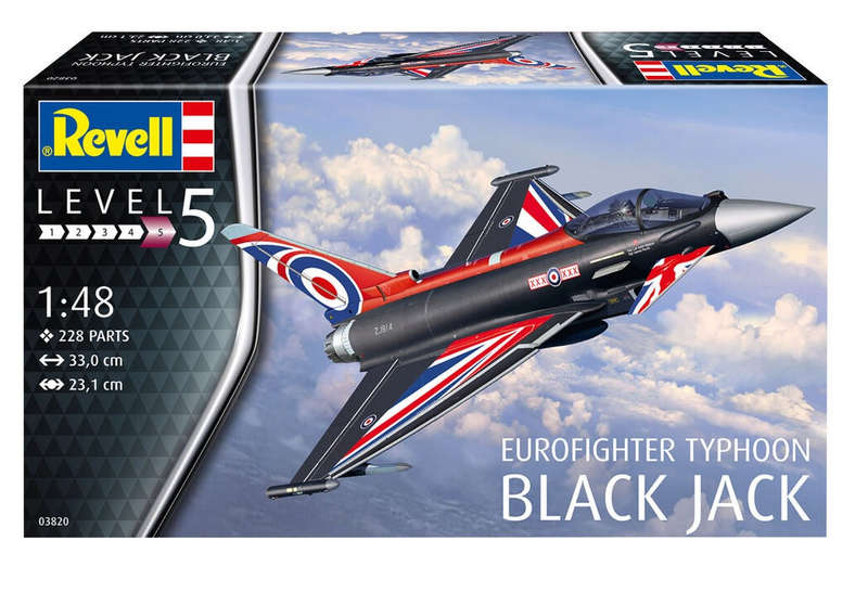 Revell Eurofighter Typhoon "Black Jack 1:48 (Model Kit)