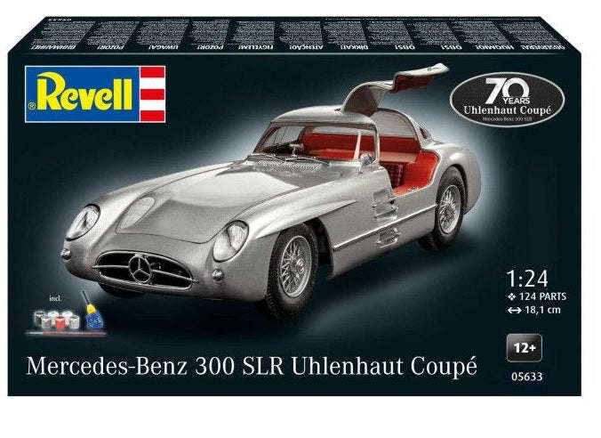 Revell Gift Set Mercedes-Benz 300 SLR 70th Anniversary 1:24 (Model Kit)