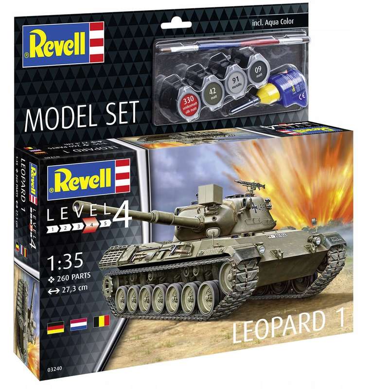 Revell Model Set Leopard 1 1:35 (Model Kit)