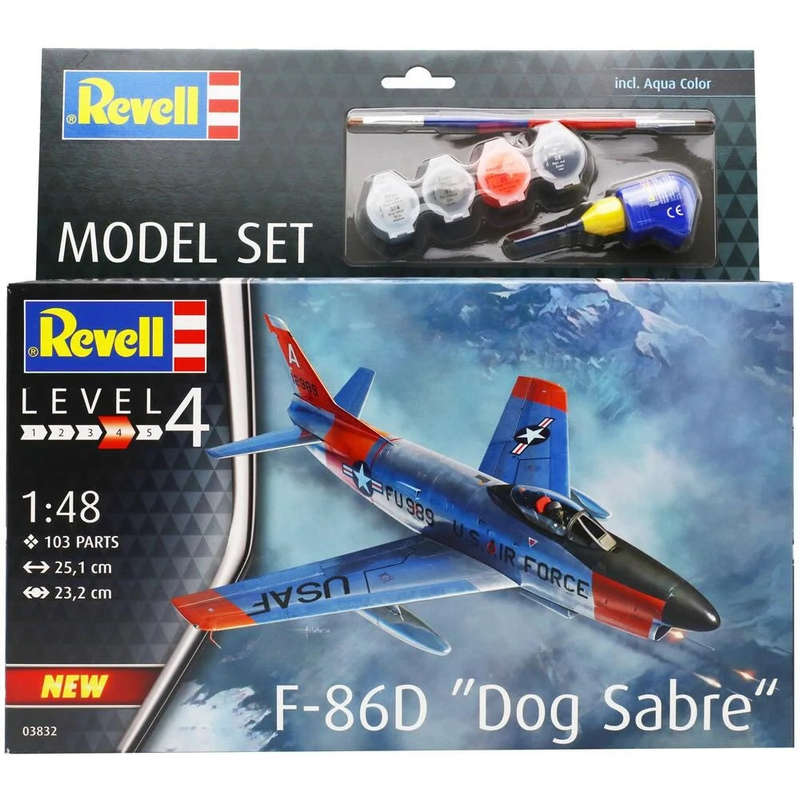 Revell Model Set F-86D "Dog Sabre" 1:48 (Model Kit)