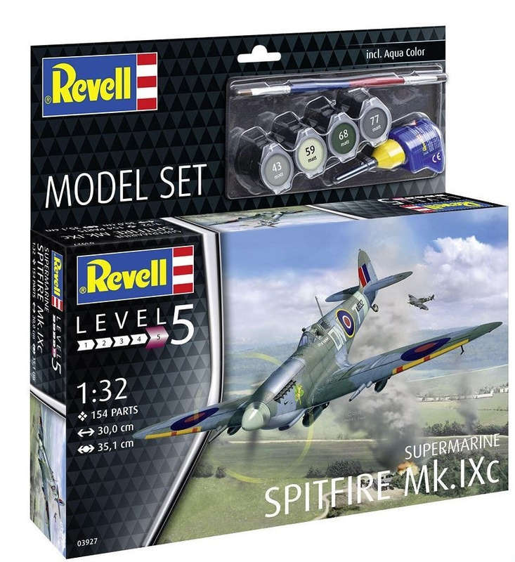 Revell Model Set Supermarine Spitfire Mk.IXc 1:32 (Model Kit)