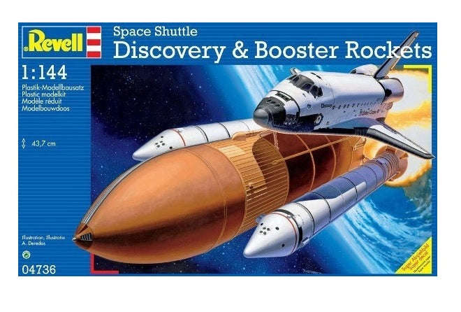 Revell Space Shuttle "Discovery" & Booster Rockets 1:144 (Model Kit)