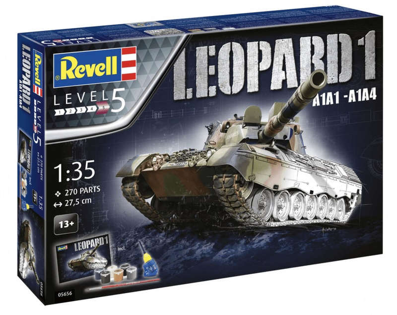 Revell Gift Set Leopard 1 A1A1-A1A4 1:35 (Model Kit)
