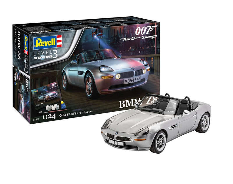 Revell Gift Set James Bond "BMW Z8" 1:24 (Model Kit)