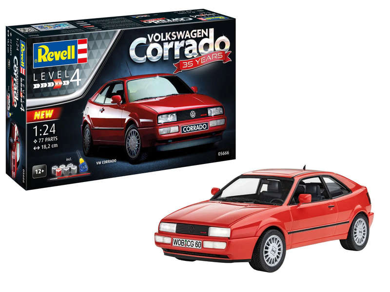 Revell Gift Set VW Corrado 35th Anniversary 1:24 (Model Kit)