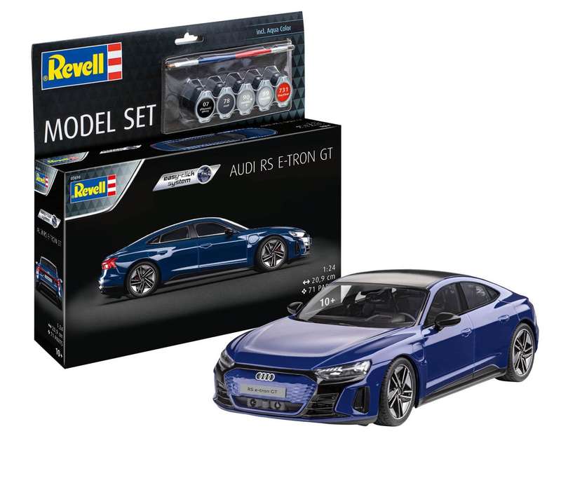 Revell Model Set Audi e-tron GT (easy-click) 1:24 (Model Kit)