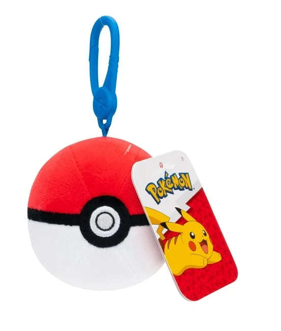Pokemon - Plush Clip - Poke Ball (Plush)