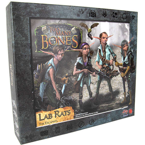 Too Many Bones Lab Rats Add-on (Board Games)