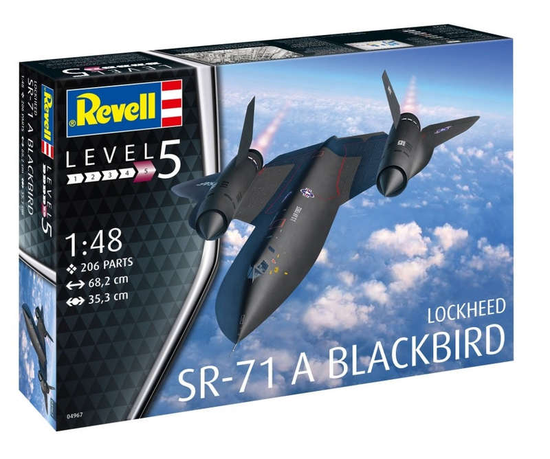 Revell Lockheed SR-71 A Blackbird 1:48 (Model Kit)