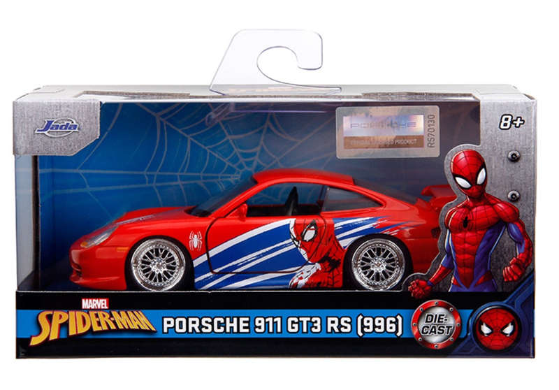Jada - Spider-Man Porsche 911 GT3 RS Die-Cast 1:32 (Toys)