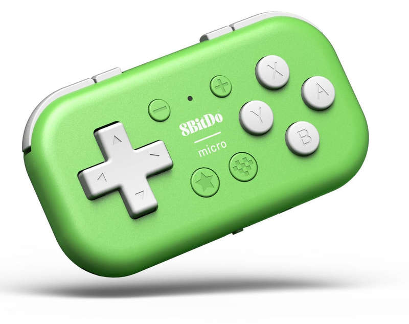 8BitDo Micro Bluetooth Gamepad (Green) (Nintendo Switch/Android)