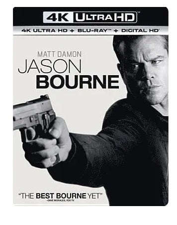 Jason Bourne (4K Blu-ray + Blu-ray)