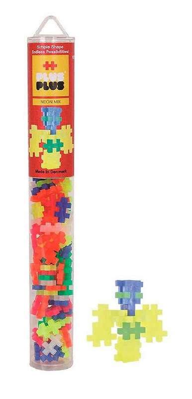 Plus-Plus: Tube - Neon Mix 100pc (Toys)
