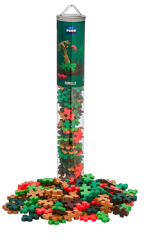 Plus-Plus: Tube - Jungle Mix 100pc (Toys)