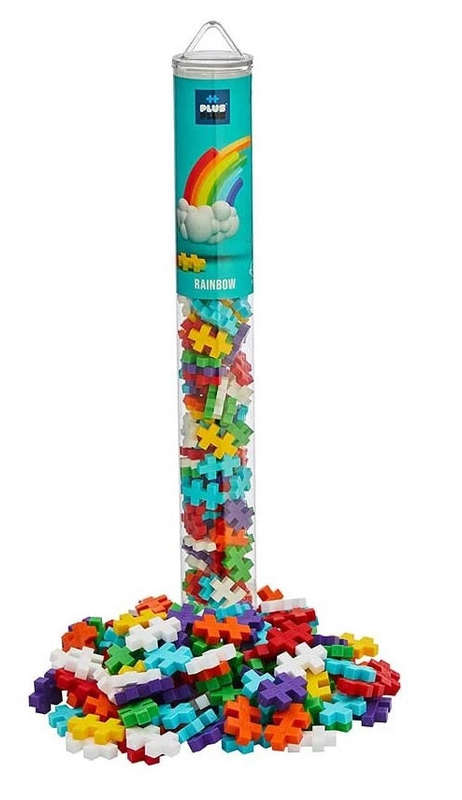Plus-Plus: Tube - Rainbow Mix 100pc (Toys)