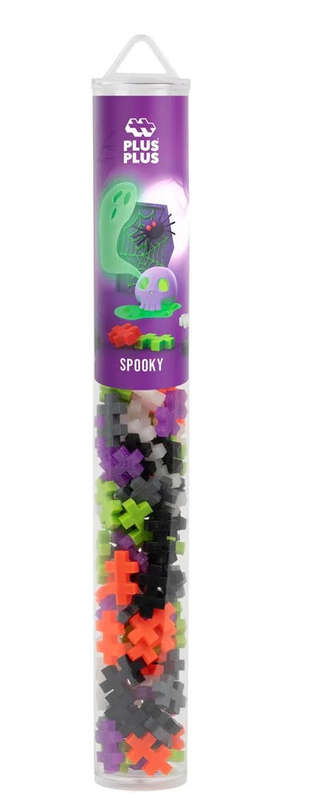 Plus-Plus: Tube - Spooky mix 100pc Tube (Toys)