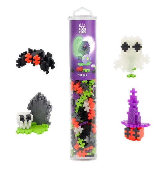 Plus-Plus: Tube 240 pcs - Spooky Mix (Toys)