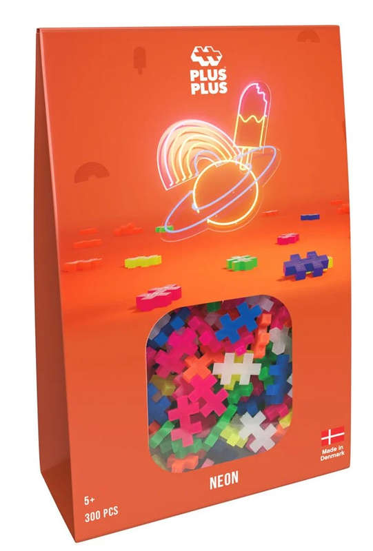 Plus-Plus Neon 300 pcs (Toys)