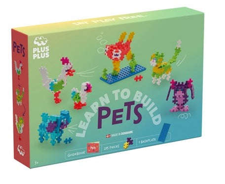 Plus-Plus: Learn to Build - Pets (Toys)