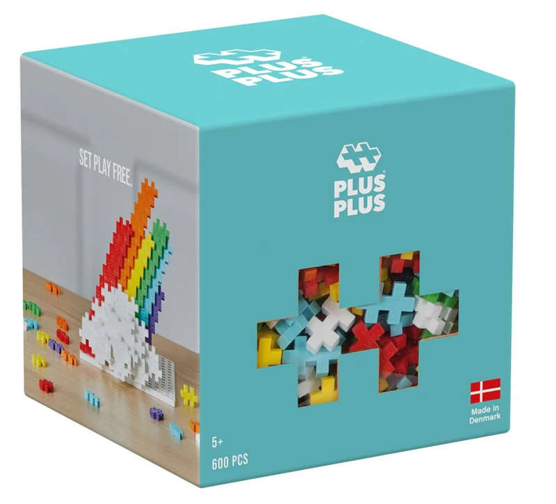 Plus-Plus Rainbow 600 pcs (Toys)
