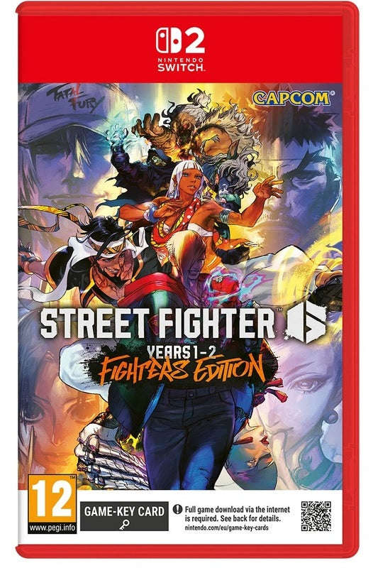 Street Fighter 6: Years 1-2 - Fighters Edition (Game-Key Card) (Nintendo  Switch 2)