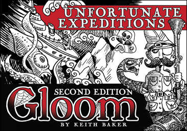 Gloom Unfortunate Expeditions 2nd Edition (Board Games)