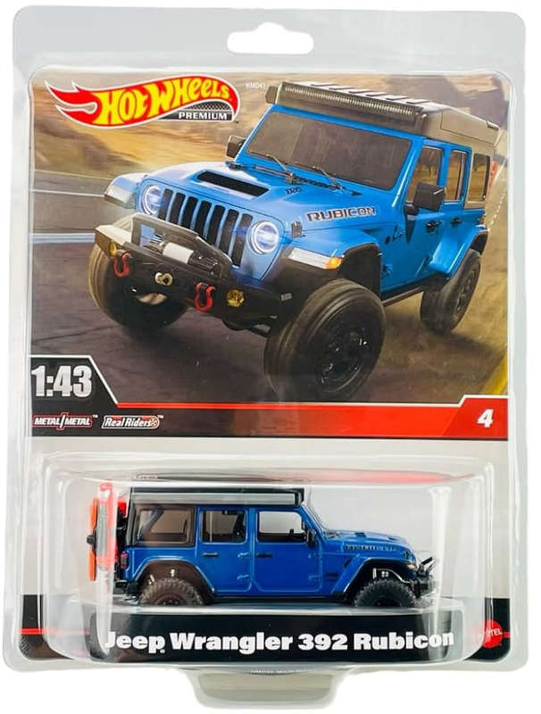 Hot Wheels - Premium - Jeep Wrangler 392 Rubicon (Toys)