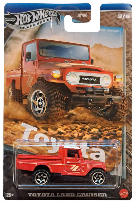 Hot Wheels - Silver Series - Toyota Land Cruiser (Toys)