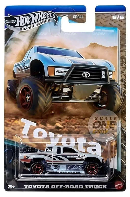 Hot Wheels - Silver Series - Toyota Off Road Truck (Toys)