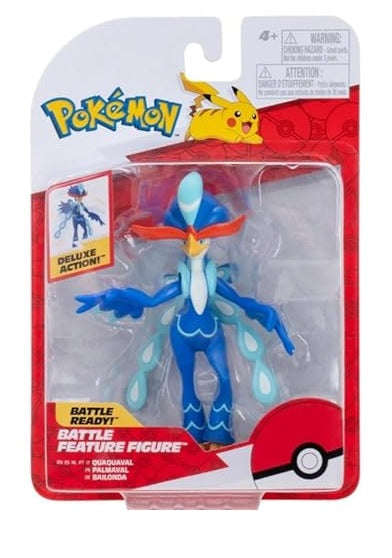 Pokemon - 4.5 inch Battle Feature Figure Quaquaval (Figures)