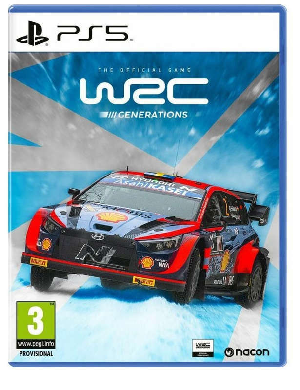 WRC Generations (Dutch/French Box - Multi Lang in Game) (PS5)