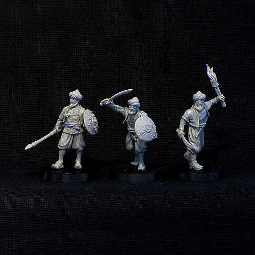 28mm arabic corsairs (3 pcs) (Miniatures)