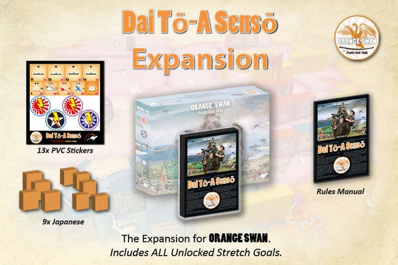 Orange Swan Dai To-A Senso (Board Games)