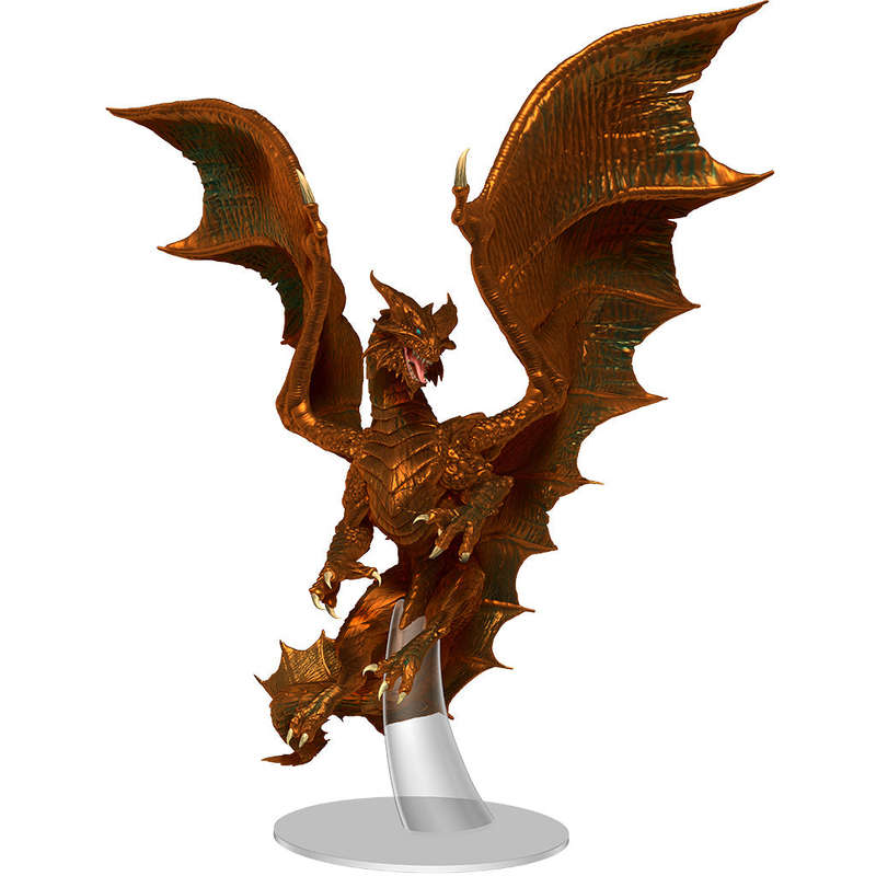 D&D Icons of the Realms Adult Copper Dragon (Board Games)