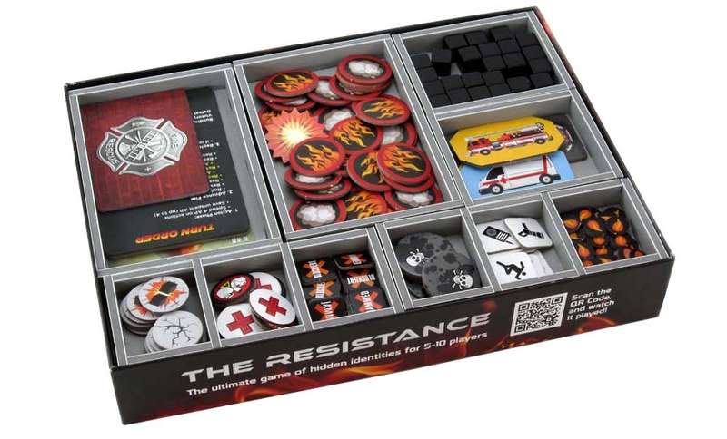Flash Point Fire Rescue INLAY Set (Dice Sets & Games)