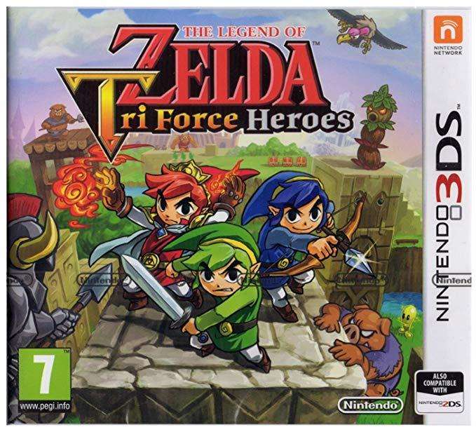 The Legend of Zelda: Tri Force Heroes (3DS)