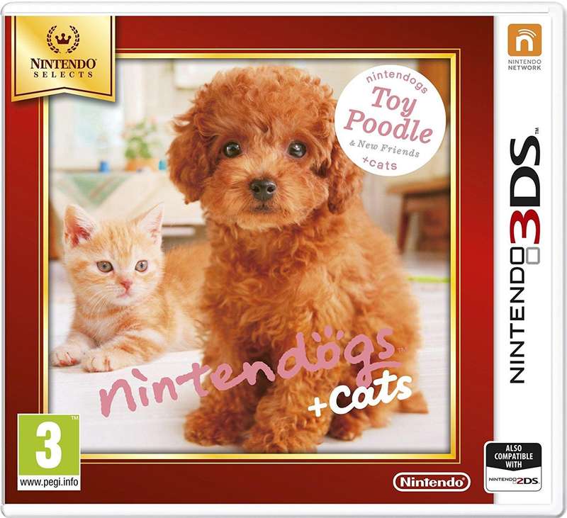 Nintendogs and Cats 3D: Toy Poodle (Select) (3DS)