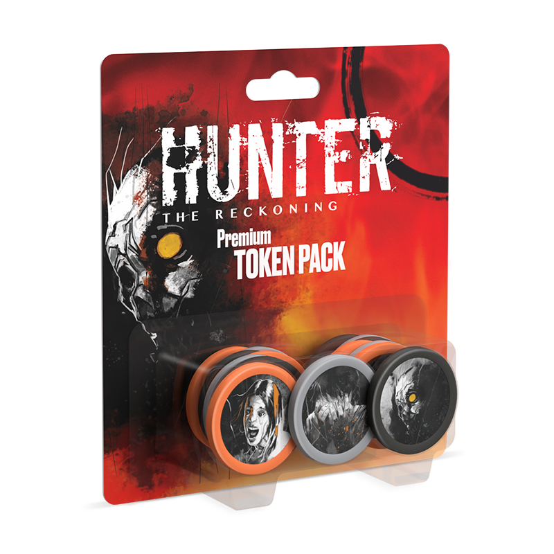 Hunter The Reckoning RPG Premium Token Pack (RPGs)