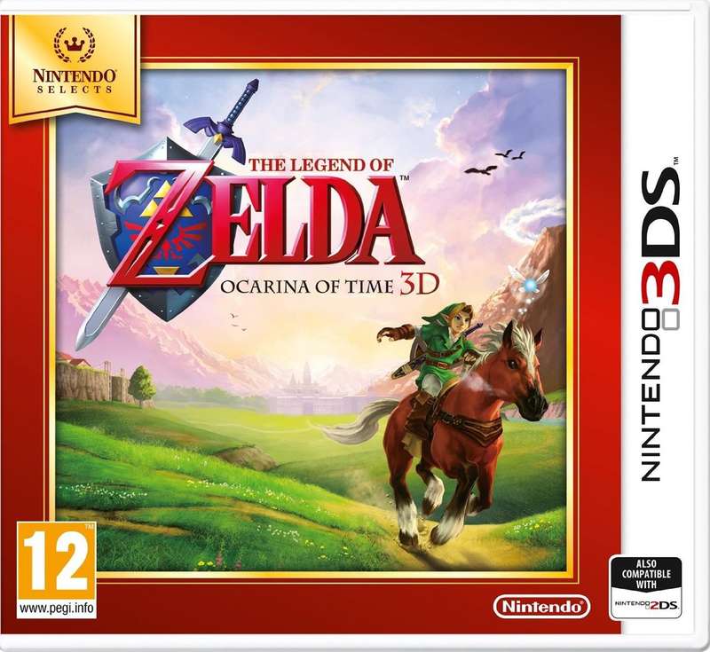 Legend of Zelda: Ocarina of Time 3D (Selects) (3DS)