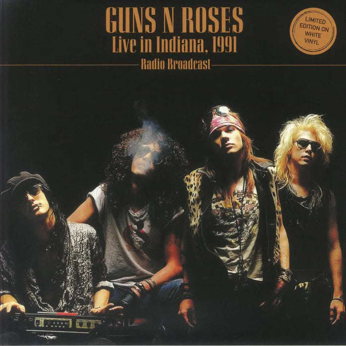 Guns Nroses - Live In Indiana. 1991 - Radio Broadcast (White Vinyl) (Vinyl)