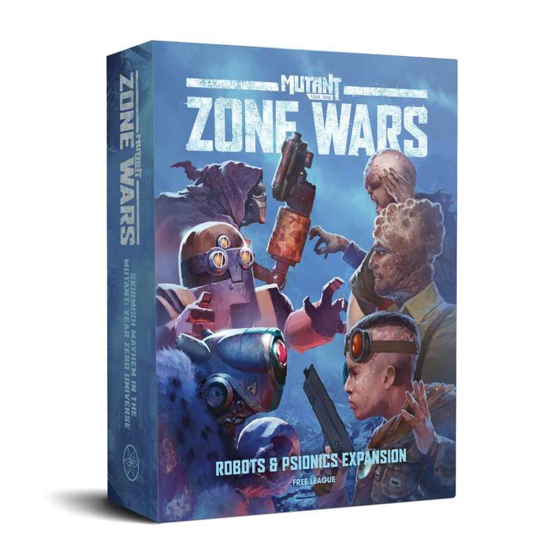 Mutant Year Zero Zone Wars Robots & Psionics (RPGs)