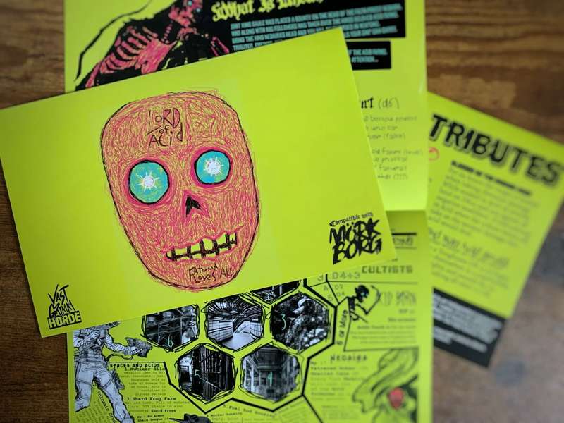 Mörk Borg RPG/Vast Grimm RPG Lord of Acid (RPGs)